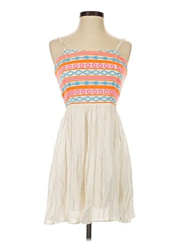 Olivaceous Casual Dress (view 1)