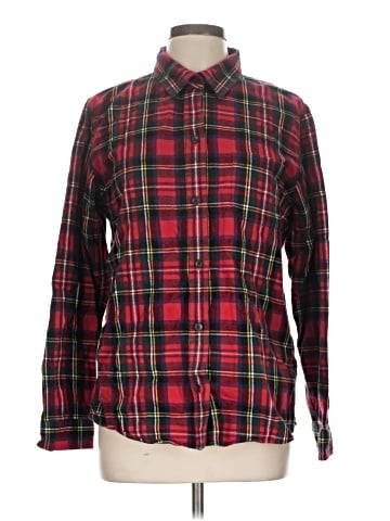 L.L.Bean Long Sleeve Button-Down Shirt (view 1)