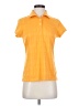 Adidas 100% Polyester Orange Short Sleeve Polo Size S - photo 1