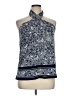 MICHAEL Michael Kors Blue Sleeveless Blouse Size XL - photo 1