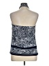 MICHAEL Michael Kors Blue Sleeveless Blouse Size XL - photo 2