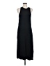 Volcom Solid Black Casual Dress Size 8 - photo 1