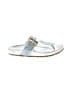 Prada Silver Flip Flops Size EU 37 - photo 1