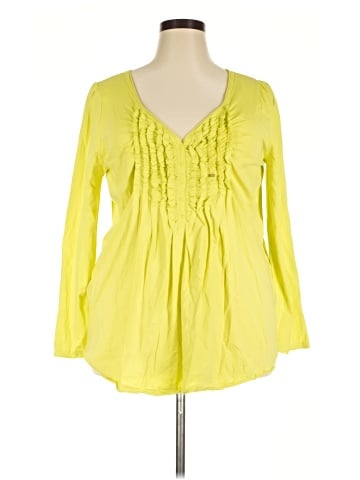 Lane Bryant Long Sleeve Blouse (view 1)