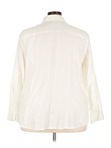 Foxcroft Long Sleeve Button-Down Shirt (view 2)