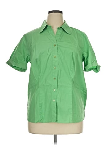 Talbots Short Sleeve Button-Down Shirt (view 1)