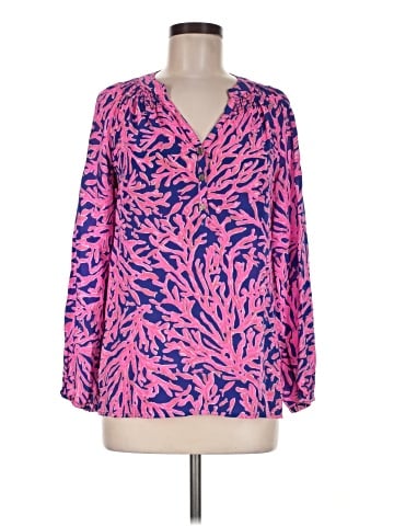 Lilly Pulitzer Long Sleeve Blouse (view 1)