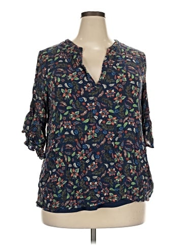 Jessica Simpson 3/4 Sleeve Blouse (view 1)