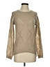 Olivia Sky Metallic Tan Pullover Sweater Size S - photo 1