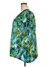 Notations Green Short Sleeve Blouse Size 3X - photo 5