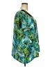 Notations Green Short Sleeve Blouse Size 3X - photo 4