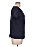 Talbots Blue Short Sleeve Blouse Size 10 - photo 4