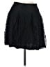 Express 100% Polyester Solid Black Formal Skirt Size 8 - photo 1