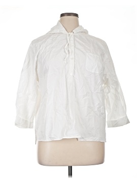 Lizsport 3/4 Sleeve Button-Down Shirt (view 1)