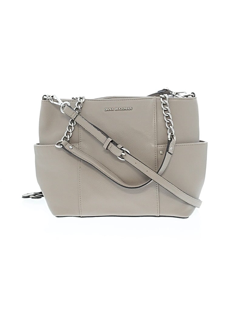 Pre-owned Dana Buchman Crossbody Bag In Gray