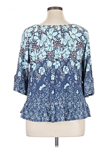 Style&Co 3/4 Sleeve T-Shirt (view 2)