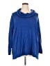 Catherines 100% Acrylic Blue Turtleneck Sweater Size 4X - photo 1
