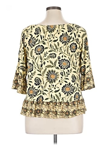 Style&Co 3/4 Sleeve T-Shirt (view 2)