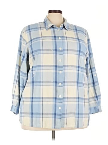 Koret 3/4 Sleeve Button-Down Shirt (view 1)