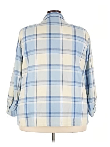 Koret 3/4 Sleeve Button-Down Shirt (view 2)