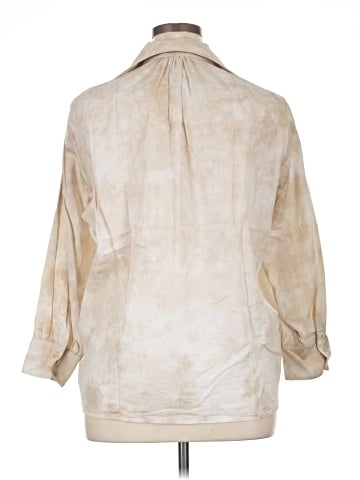 Raquel Allegra 3/4 Sleeve Button-Down Shirt (view 2)