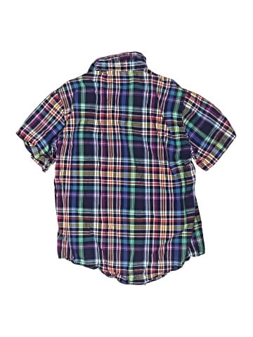 Gap Kids Outlet Short Sleeve Button-Down Shirt (view 2)