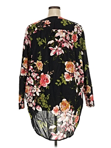 Roaman's 3/4 Sleeve Blouse (view 2)