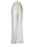 ETRO Metallic Silver Casual Pants Size EU (IT) 44 / US 8 - photo 1