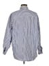 Gap 100% Cotton Stripes Blue Long Sleeve Button-Down Shirt Size M - photo 2
