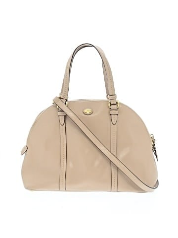 Coach Factory Leather Satchel (view 1)