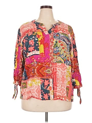 Jones New York 3/4 Sleeve Blouse (view 1)