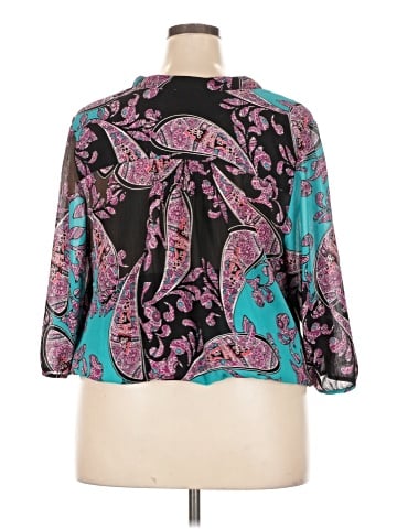 Lane Bryant 3/4 Sleeve Blouse (view 2)