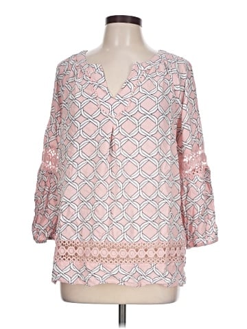 Crown & Ivy 3/4 Sleeve Blouse (view 1)