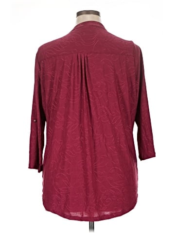 NY Collection 3/4 Sleeve Blouse (view 2)