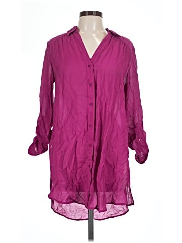 INC International Concepts Long Sleeve Button-Down Shirt (view 1)
