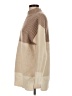 Ann Taylor Color Block Tan Turtleneck Sweater Size S - photo 5
