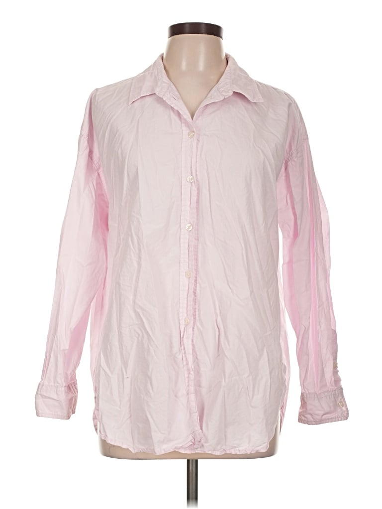 Pre-owned Universal Thread Long Sleeve Button Down Shirt In Pink