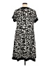Apt. 9 Animal Print Black Casual Dress Size 1X - photo 2