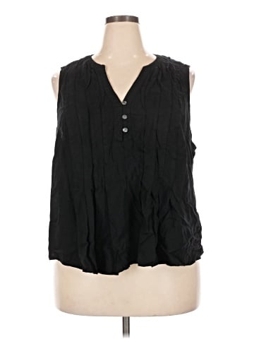 Terra & Sky Sleeveless Blouse (view 1)
