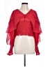 Live 4 Truth 100% Polyester Red 3/4 Sleeve Blouse Size L - photo 1