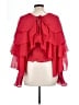 Live 4 Truth 100% Polyester Red 3/4 Sleeve Blouse Size L - photo 2
