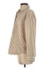 Reformation Jeans 100% Polyester Stripes Tan Long Sleeve Blouse Size S - photo 5