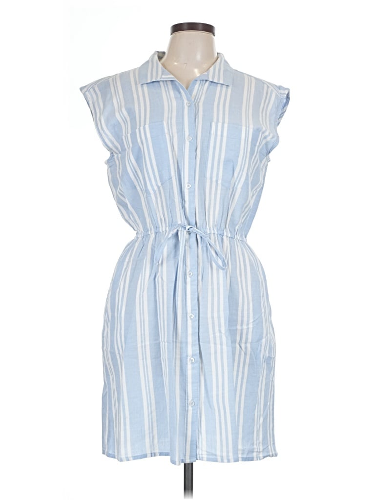 Pre-owned Japna Casual Dress In Blue