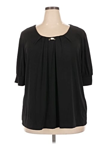 Notations 3/4 Sleeve Blouse (view 1)