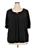 Notations Black 3/4 Sleeve Blouse Size 3X - photo 1
