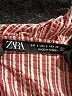 Zara Red 3/4 Sleeve Blouse Size L - photo 7