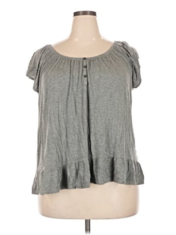 Simply Vera Vera Wang Short Sleeve Top (view 1)
