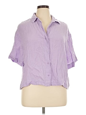 M&S Short Sleeve Blouse (view 1)