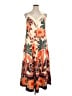 Unbranded Tropical Orange Cocktail Dress Size 0X - photo 1