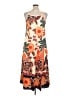 Unbranded Tropical Orange Cocktail Dress Size 0X - photo 2